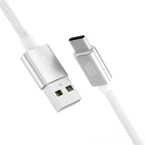 Kabel do transmisji danych USB C kabel szybkiego ładowania do Samsung Galaxy Huawei - biały - Zdjęcie 1 z 11