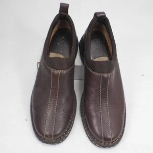 Born Women's Leather Slip On Loafer Size 9.5 M Driving Gardening shoe W6837-H3 - Picture 1 of 11