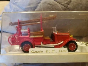 1/43 Citroen Fire Truck By Solido - Picture 1 of 4