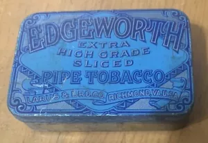 Edgeworth Extra High Grade Sliced Pipe Tobacco Tin Empty Vintage - Picture 1 of 3