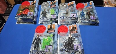 Lot 6x - 2000 - Toy Biz - Xmen The Movie - Magneto, Toad, Professor X, Mystique - Image 1 of 4