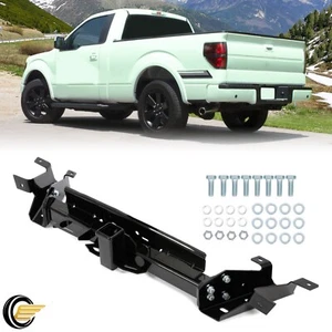 Rear Bumper Reinforcement For Ford F-150 2009-2014 W/ Class 3 Tow Hitch Trailer - Picture 1 of 24