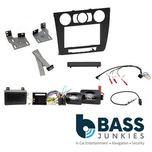 BMW 1 Series JVC Car Stereo Fascia Steering Wheel & Parking Sensor Kit CTKBM09 - Picture 1 of 1