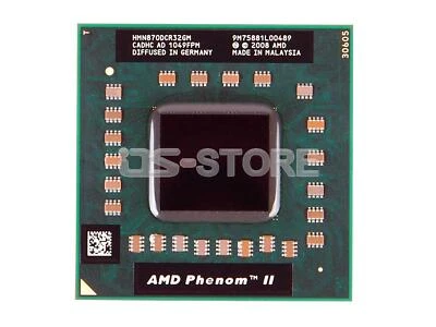 AMD Phenom II Triple-Core N870 HMN870DCR32GM Mobile CPU Processor Socket S1 G4 - Image 1 of 2