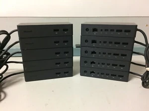 LOT of 10 Genuine Microsoft Docking Station 1661 for Surface Pro 3 4 5 6 - Picture 1 of 2