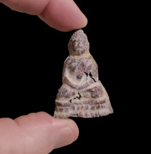 Tiny Buddha Figurine that Found While Digging - Southeast Asian Antiques - Picture 1 of 5