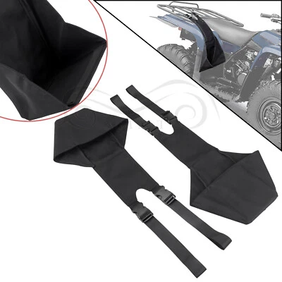 Apoio para os pés de passageiro ATV preto para Yamaha Grizzly 80 Suzuki Eiger 400 - Imagem 1 de 4