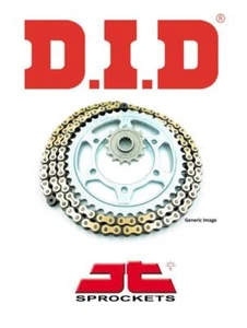 Yamaha WR250-F 01-06 DID 520DZ Gold Non O-Ring Chain & JT Sprocket Kit - Picture 1 of 5