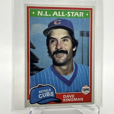 1981 Topps Dave Kingman Baseball Card #450 NM-Mint FREE SHIPPING - Image 1 of 3