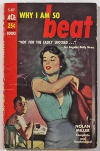 Why Am I So Beat by Nolan Miller 1954 Ace Books Paperback S-87 - Picture 1 of 3