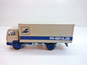 zx4421 RARA NZG valigia camion MB Mercedes Benz "Rhenus" senza scatola originale #291 - Foto 1 di 6