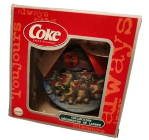 COCA-COLA TRIM*A*COLECCIÓN ÁRBOL, TAPA BOTELLA COCA ADORNO OSO POLAR - Imagen 1 de 11