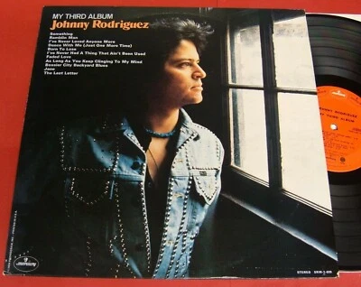 Johnny Rodriguez  "MY THIRD ALBUM" 1974, Mercury SRM-1-699. Beautiful NM-/NM- - Image 1 of 4