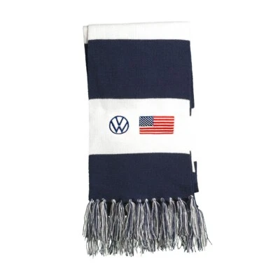 VW / Audi / Porsche DRG4709 Genuine 61""x8"" Spectator Scarf American Flag - Image 1 of 2