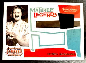 2011 AMERICANA - INGRID BERGMAN WORN RELIC - #109/499 - Picture 1 of 2
