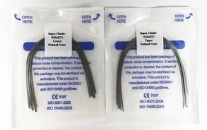 Dental Orthodontic Arch Wires Rectangular Niti Super Elastic Oval/Natural Form - Picture 1 of 1