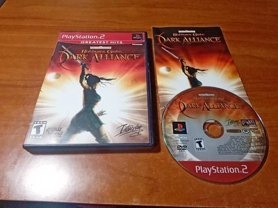 CIB Baldur's Gate: Dark Alliance (Sony PlayStation 2, 2005) Completo *PROBADO* Foto 1 de 4
