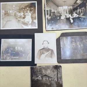 Antike Bilder Zanesville Ohio The Sprague Barbershop - Bild 1 von 11