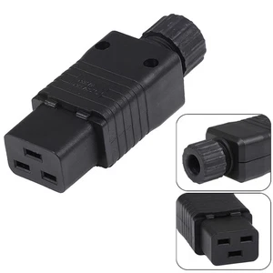 IEC 320 C19 AC socket,C19 female socket,IEC C19 plug,16A 110-250V plug soc*Z-b - Photo 1/12