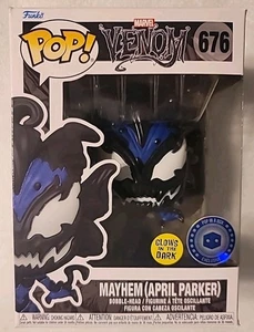 Funko Pop! Marvel - Venom Mayhem (April Parker) (Glows in the Dark) #676 - Picture 1 of 1