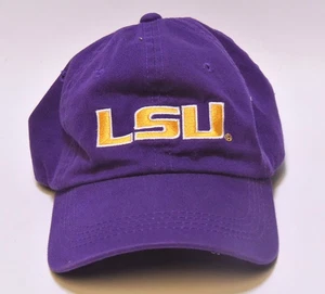 NCAA SIGNATURE LOUISIANA STATE TIGER  STRAP BACK BASEBALL CAP  GREAT CONDITION - Picture 1 of 6