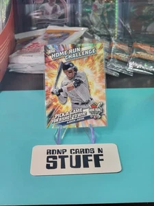 2024 Topps Series 1 - Home Run Challenge Code Card Aaron Judge #HRC-17 A14 - Picture 1 of 2