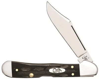 Case xx Mini Copperlock Knife Jigged Genuine Buffalo Horn Stainless Pocket 65022 - Image 1 of 2