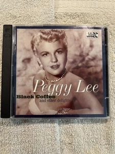 Peggy Lee-Black Coffee & Other Delights (2 CDs) 46 Tracks-VG Disks - Picture 1 of 4