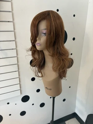 Peluca Completa Rachel Welch Hairuwear Mediana Roja/Jengibre, Canela Esmaltada Foto 1 de 4