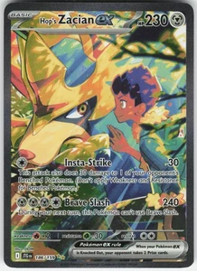 Hop's Zacian ex - Ilustración especial rara SV09: Journey Together 186/159 LP-NM - Imagen 1 de 2