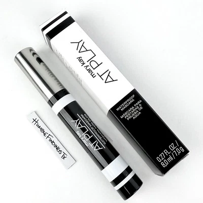 Mary Kay AT PLAY Black Waterproof Mascara Full Size 213088 New In White Box .27 - Image 1 of 4