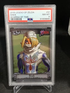 2016 Legend of Zelda Enterplay Silver Foil Sheik #91 - PSA 8 - Bild 1 von 2