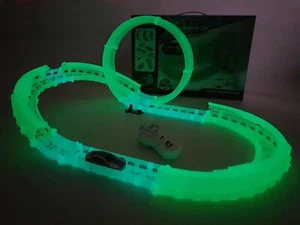 Juego de radio control eléctrico pista de carreras coche ranura RC juguete para niños juego de carreras - Imagen 1 de 12
