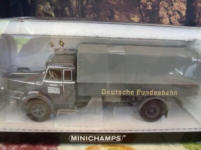 1/43   Minichamps  KRUPP TITAN CANVAS TRUCK  "Deutsche  Bundesbahn" 1 of 1008  - Image 1 of 3