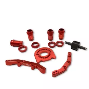 ST Racing Concepts Traxxas 4Tec 3.0 / 2.0 Drift Aluminum Upgrade Kit (Red) - Picture 1 of 1