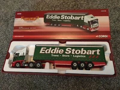 Corgi CC15002 Iveco Stralis Curtainside - Eddie Stobart Ltd - H2759 Winter Indie - Image 1 of 4
