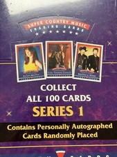 1992 Super Country Music Series 1 Trading cards Un Opened box by Tenny Cards