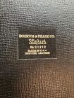 BOORUM & PEASE #S1312 Textured Leather Standard 3 Ring Binder Black USA Notebook