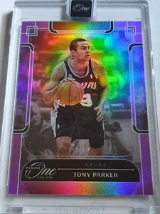 2023 Panini One and One Tony Parker #183 PURPLE /25 Holo - Panini Factory Sealed - Picture 1 of 3