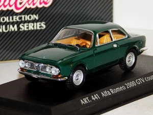 ALFA ROMEO GTV 2000 COUPE 1971 GREEN DETAIL CARS ART 441 1/43 - Picture 1 of 1
