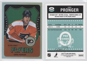 2010-11 O-Pee-Chee Rainbow Retro Chris Pronger #480 HOF