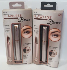 FINISHING TOUCH FLAWLESS BROWS REMOVES HAIR INSTANTLY & PAIN FREE BOXED (LOT 2) - Picture 1 of 4
