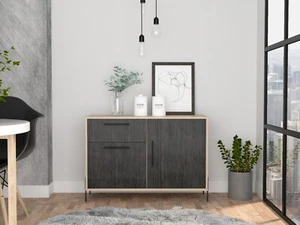 Modern Living Harvard Small Sideboard Buffet Unit With 2 Doors & 1 Drawer - Picture 1 of 7