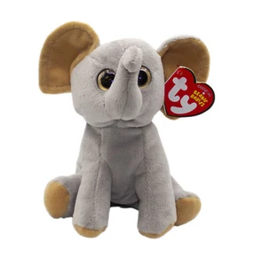 Ty Beanie Baby: Sahara the Elephant | MWMT! | Brown Ear Version - Picture 1 of 1