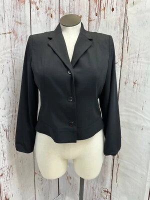 Trousers ETC. Black Jacket Size 14 Petite TCC - Image 1 of 4