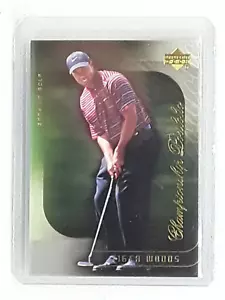Golf Tiger Woods 2004 cubierta superior PGA - cartera de campeonato - #CP12 - Imagen 1 de 2