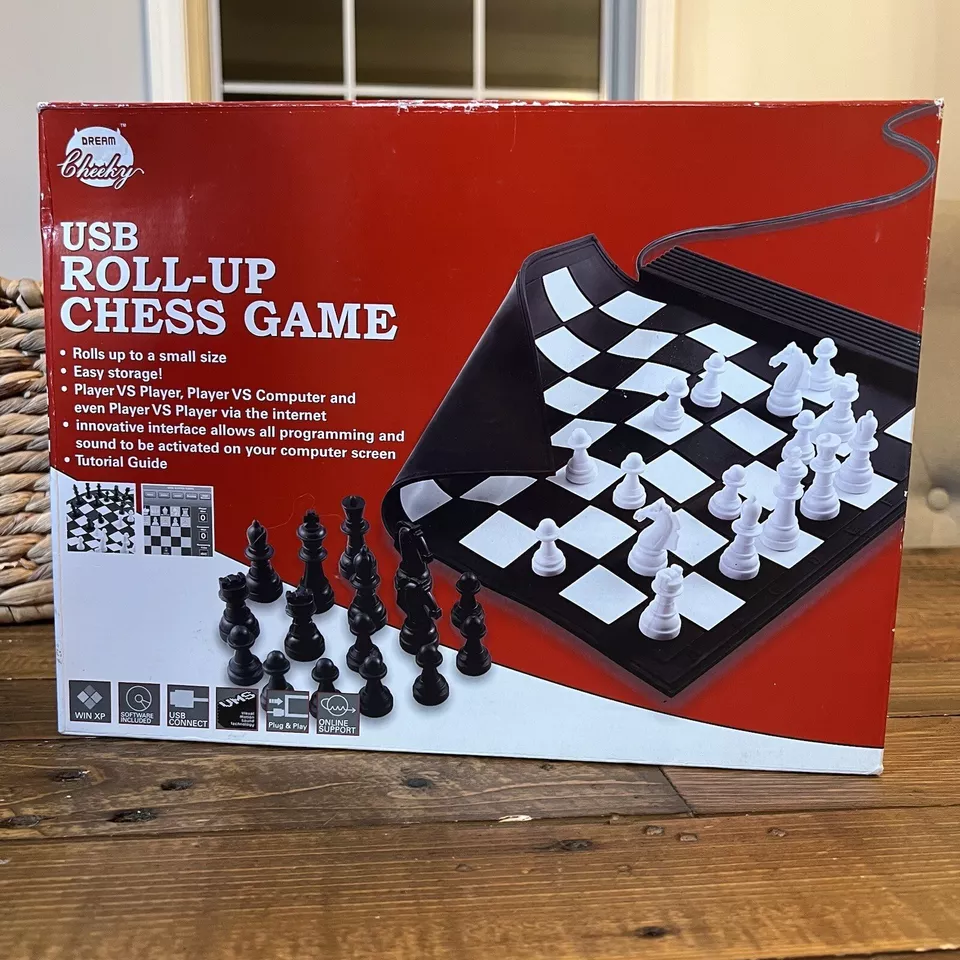 Dream Cheeky USB Roll Up Chess Game 2007 #406 Requires Windows 2000 XP or Higher - Image 1 of 4