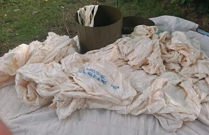 US Military Cargo Parachute Unit M6 Dated 1954 With Tin Case The Rainier Company - Picture 1 of 9