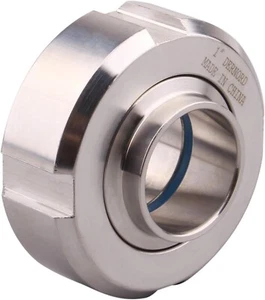 DERNORD Weld Pipe Union Set Stainless Steel 304 Sanitary Pipe Fittings(1inch) - Picture 1 of 7