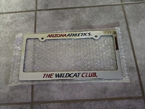 NEW University Arizona Athletics The Wildcat Club Metal UofA License Plate Frame - Bild 1 von 2